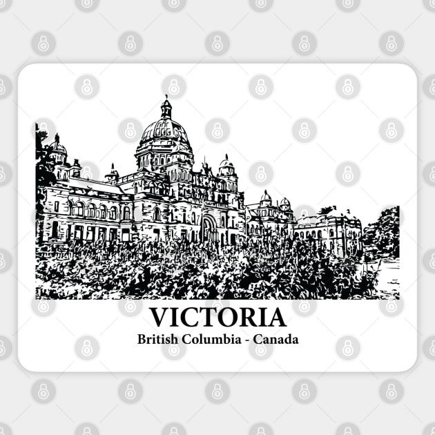 Victoria - British Columbia Magnet by Lakeric